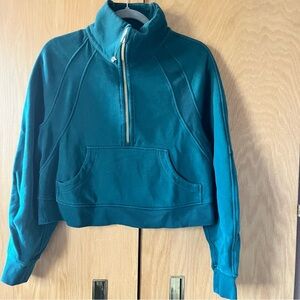 Lululemon Scuba Oversized Funnel Neck Half Zip
